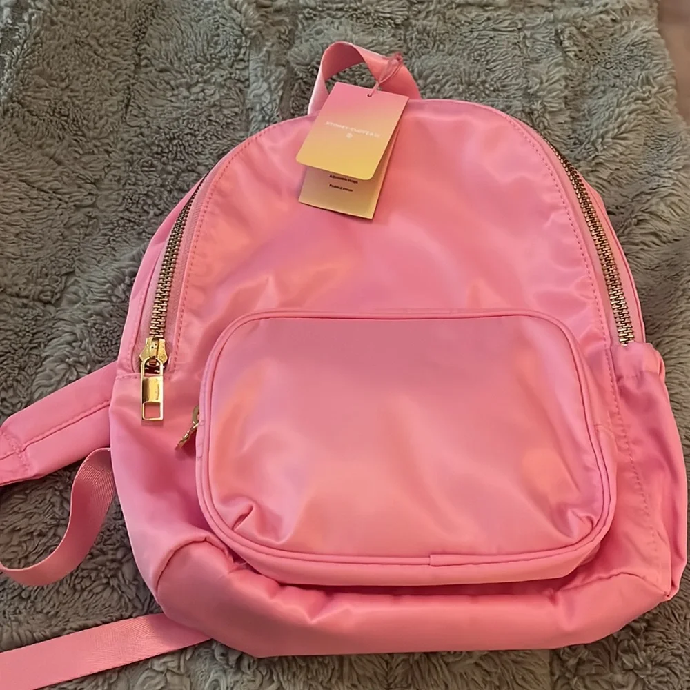 Bnwt Stoney Clover Lane Barbie-core pink backpack 🎒 - Picture 7 of 8